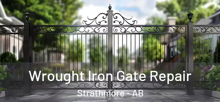 Wrought Iron Gate Repair Strathmore - AB